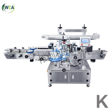 果筐雙側面貼標機